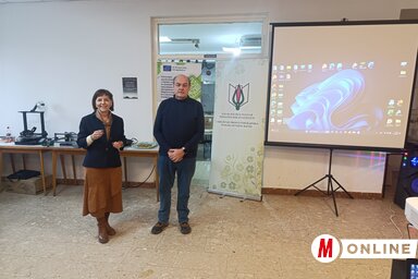 De Negri Ibolya és Csíkos Sándor (Fotó: L. Móger Tímea felvétele)