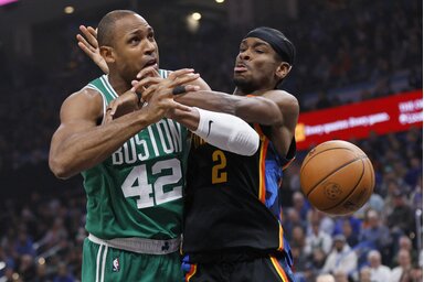 SGA-ék valódi piócavédekezéssel a második félidőben mindösszesen 27 ponton tartották a liga egyik elit támadócsapatát (Fotó: Beta/AP)