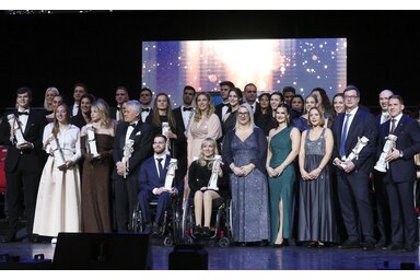 Az idei gála díjazottjai (Fotó: MTI)