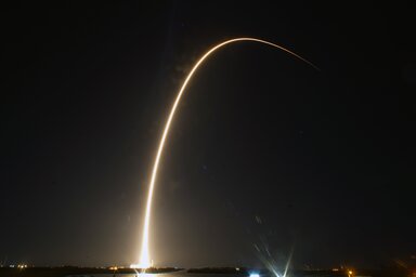 A Falcon-9 rakéta (Forrás: Beta)