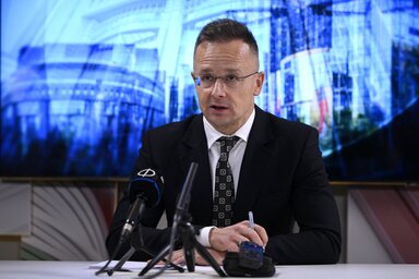 Szijjártó Péter hangsúlyozta, Szerbia nélkül nincs magyar energiabiztonság és ez fordítva is igaz (Fotó: MTI)