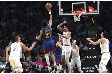 Jamal Murray formajavulása kulcsfontosságú a Denver számára (Fotó: Beta/AP)