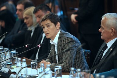 Brnabić hangsúlyozta, a hallgatók elveszíthetik az állami költségen való tanulás jogát (Fotó: Beta)