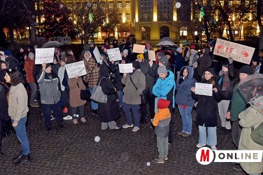 A városháza előtti parkban lévő pavilonnál mintegy száz polgár gyűlt össze, hogy támogassa az egyetemi hallgatókat és követeléseiket (Fotó: Gergely Árpád felvétele)