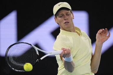 Sinner mindössze hat játékot veszített De Minaur ellen (Fotó: Beta/AP)