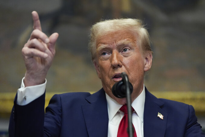 Donald Trump inaugurációs beszédében ismét a csatorna visszaszerzését vizionálta (Fotó: Keystone via AP/Beta) Donald Trump inaugurációs beszédében ismét a csatorna visszaszerzését vizionálta (Fotó: Keystone via AP/Beta)