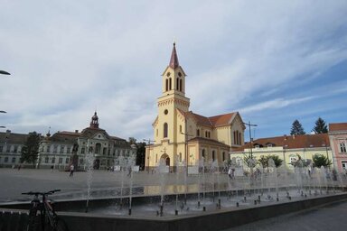Nagybecskerek központja (Magyar Szó archívum)
