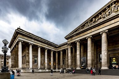 A Brit Múzeum épülete (Fotó: Pixabay.com)