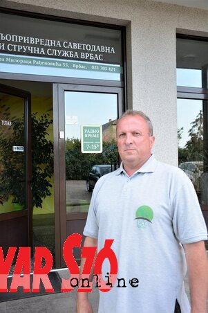 Vladimir Rankov, a verbászi Mezőgazdasági Tanácsadási Szakszolgálat agronómusa Vladimir Rankov, a verbászi Mezőgazdasági Tanácsadási Szakszolgálat agronómusa