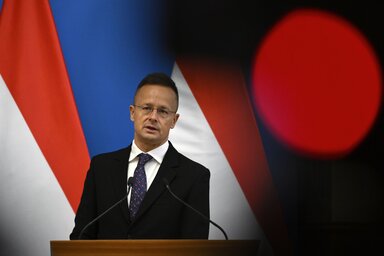 Szijjártó Péter (Fotó: MTI)