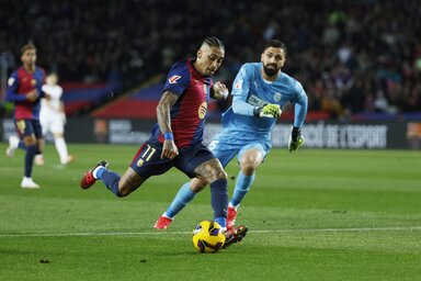 A Barcelona egy hetessel hangolt a BL szerdai fordulójára (Fotó: Beta/AP)