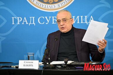 Stevan Bakić, Szabadka Város polgármestere kijelentéseivel az elmúlt időszakban több alkalommal is felhívta magár a figyelmet (Fotó: Molnár Edvárd felvétele)