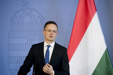 Szijjártó Péter (Fotó: MTI)