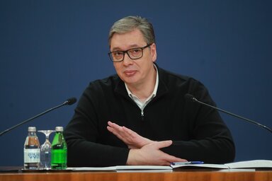 Aleksandar Vučić tizenhárom személynek adott kegyelmet (Fotó: Beta)