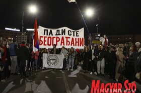 Megérkeztek a belgrádi egyetemisták Újvidékre