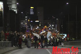 Megérkeztek a belgrádi egyetemisták Újvidékre