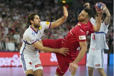Horvátország esélyt sem adott az Európa-bajnoknak (Fotó: Beta/AP)