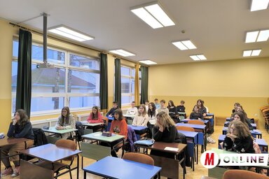 Diákok a felvételi-felkészítőre Vajdaság egész területéről érkeztek (Dér Dianna felvétele)