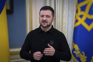 Zelenszkij kiemelte, hogy az ukrán csapatok stabilan tartják a helyzetüket Kurszk térségében, miközben az oroszok nagy veszteségeket szenvednek el (Fotó: Beta/AP)