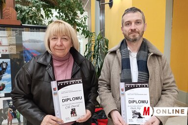 Dávid Csilla és Diósi Árpád (Fotó: Kopasz Tamás felvétele)