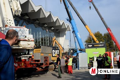 Használatbavételi engedély birtokában is leomlott volna a bejárat feletti védőtető – közölte vallomásában Goran Vesić (Fotó: Dávid Csilla)