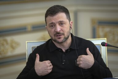 Zelenszkij szerint a baj az, hogy Putyin fél vele négyszemközt tárgyalni (Fotó: Beta/AP)