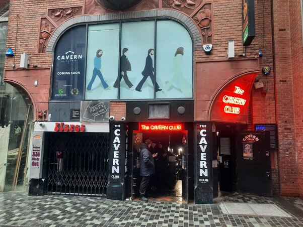 The Cavern club, 10 Mathew St, Liverpool The Cavern club, 10 Mathew St, Liverpool