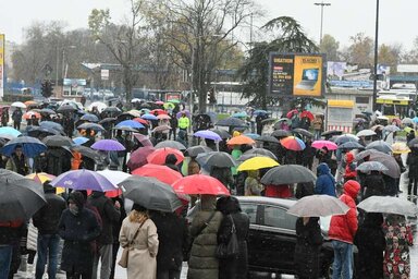 Felvétel egy korábbi tiltakozásról (Magyar Szó archívum)