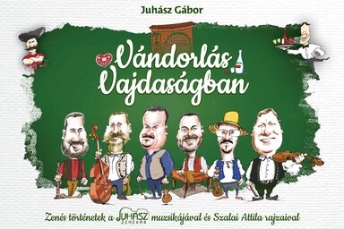 A Vándorlás Vajdaságban című könyv borítója (Szalai Attila grafikája)