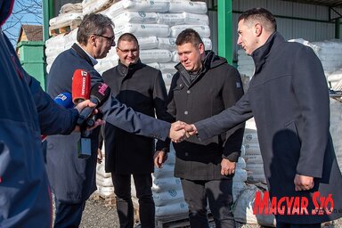 Aleksandar Vučić államfő Melencén (Fotó: Vidács Hajnalka felvétele)