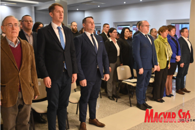 Dobitnici stipendije za izvrsnost „Varadi” i podrške za refundaciju troškova nostrifikacije (fotografija Andraša Otoša)