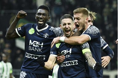 A Puskás Akadémiának volt oka örülni az elmúlt fordulóban (Fotó: MTI)