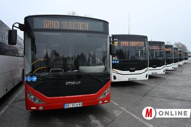 Az új buszok egy része már megérkezett Szabadkára (Fotó: Molnár Edvárd)