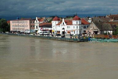A Száva Mitrovicánál (Archív felvétel)