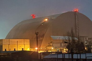 Az IAEA szerint a dróntámadás tüzet okozott a csernobili létesítményben (Forrás: Nemzetközi Atomenergia-ügynökség/IAEA)