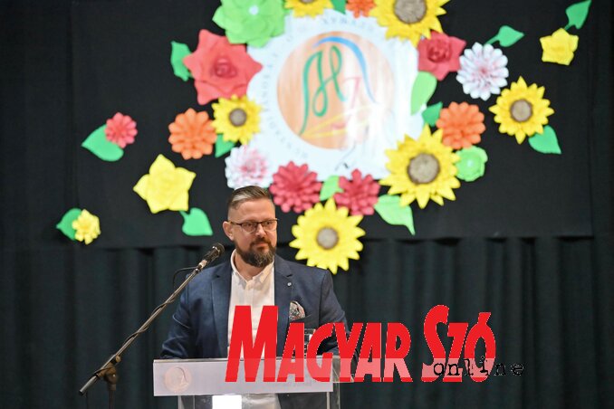 Juhász Bálint: Az oktatásnak jövőformáló szerepe van (Molnár Edvárd felvétele) Juhász Bálint: Az oktatásnak jövőformáló szerepe van (Molnár Edvárd felvétele)