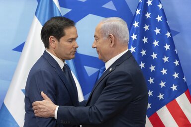 Marc Rubio és Benjámin Netanjahu (Fotó: Beta)