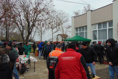 Huszonegy csapat készített kolbászt (Fotó: Vidács Hajnalka)