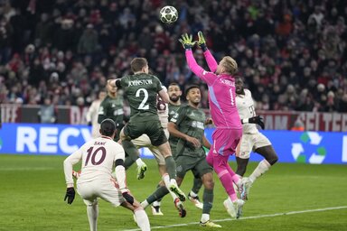 A Bayern végül csak kikaparta a gesztenyét (Fotó: Beta/AP)