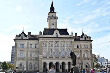 Az újvidéki Városháza (Fotó: archívum)