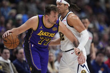 Aaron Gordonék nem tudták féken tartani Dončićot (Fotó: Beta/AP)