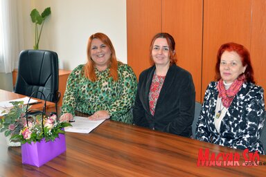 Edvina Erdedi, Tamara Guja i Marta Varju (fotografija Čile David)