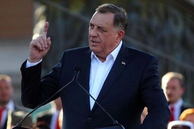 Milorad Dodik (Fotó: AP via Beta)