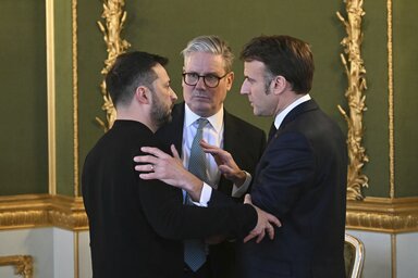 Keir Starmer kijelentette, hogy az elkészült terveket az érintett országok megvitatják majd az Egyesült Államokkal is (Fotó: Beta/AP)