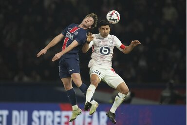 A Lille tartalékolt a PSG ellen, ma a Borussia ellen kiderül, mire volt elég (Fotó: Beta/AP)