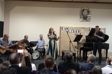 A populáris zene üdítően hatott a közönségre (Turi Orsolya felvétele)