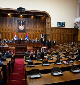 Ülésezett a köztársasági képviselőház (Fotó: Beta)