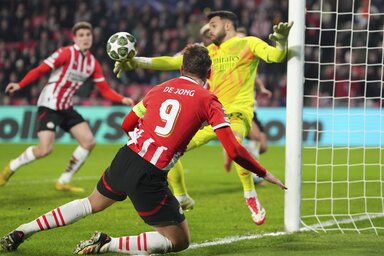 A PSV-nek csodára lenne szüksége az Arsenal otthonában (Fotó: Beta/AP)