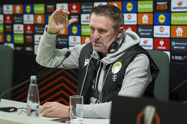 Robbie Keane ébresztőt fújt a Fradinál (Fotó: MTI)