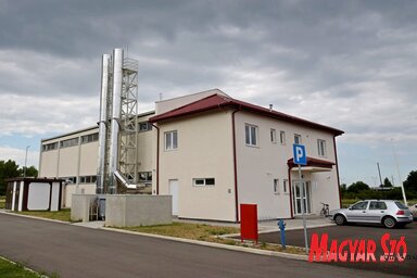 Az Elgas Közvállalat hőerőtelepe (Gergely József felvétele)